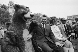 Ceausescu, Disney, Disneyland, 1970, President