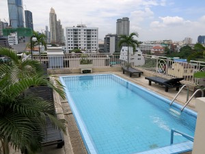 pool, swimming, roof, Thailand, Bangkok, Saint View