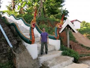 Laos, Wat, Naga